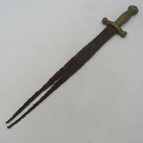 1831 French Infantry short sword - `Gladius` blade rusted away