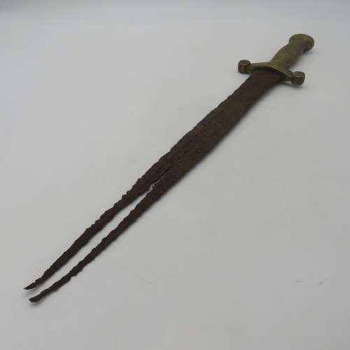 1831 French Infantry short sword - `Gladius` blade rusted away