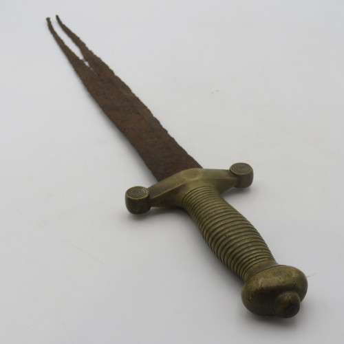 1831 French Infantry short sword - `Gladius` blade rusted away