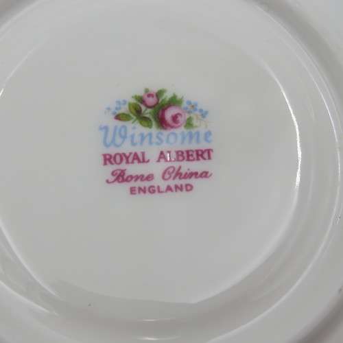 Royal Albert Winsome porcelain trio