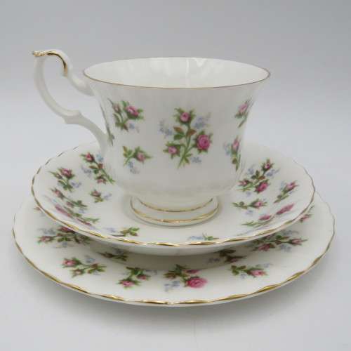 Royal Albert Winsome porcelain trio