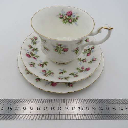 Royal Albert Winsome porcelain trio