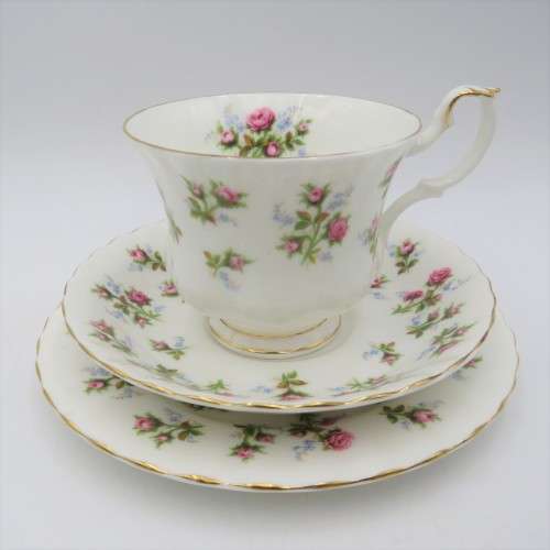 Royal Albert Winsome porcelain trio