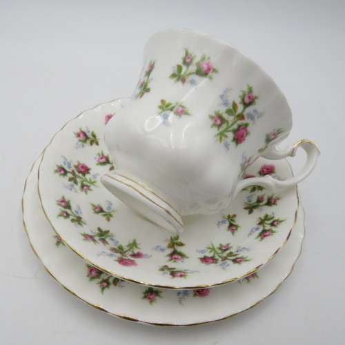 Royal Albert Winsome porcelain trio