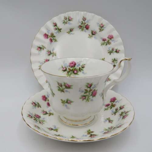 Royal Albert Winsome porcelain trio