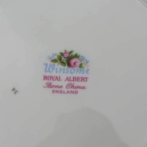 Royal Albert Winsome porcelain trio