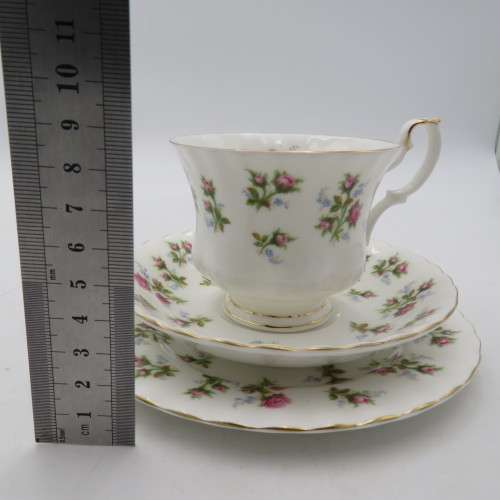 Royal Albert Winsome porcelain trio