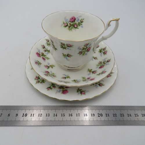 Royal Albert Winsome porcelain trio