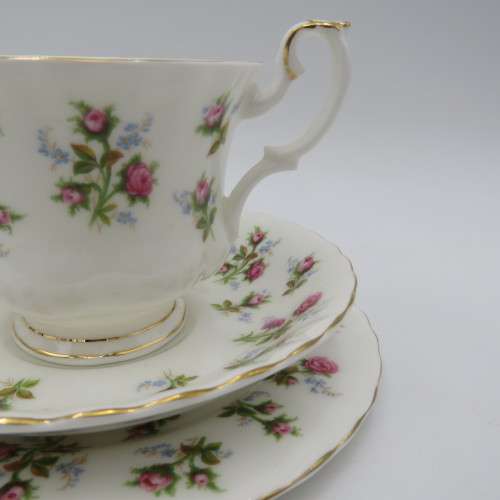 Royal Albert Winsome porcelain trio