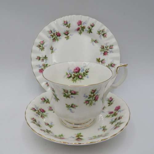 Royal Albert Winsome porcelain trio