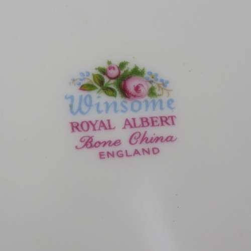 Royal Albert Winsome porcelain trio