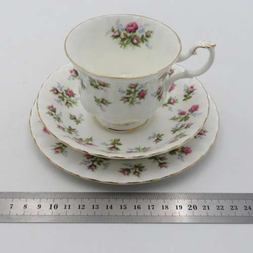 Royal Albert Winsome porcelain trio