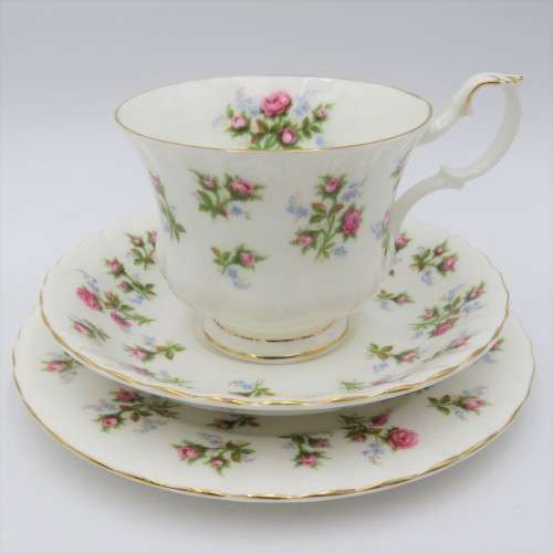 Royal Albert Winsome porcelain trio