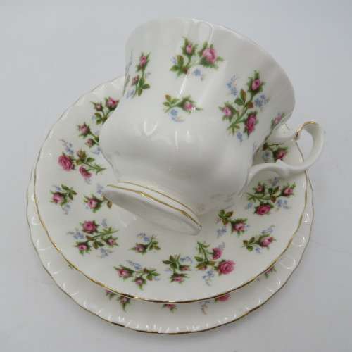 Royal Albert Winsome porcelain trio