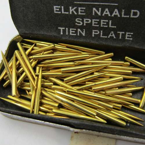 Tin of Trek gramophone needles