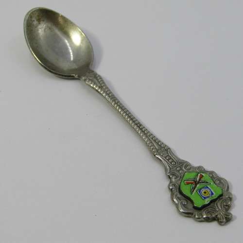 Lot of 5 Bisley shooting souvenir spoons