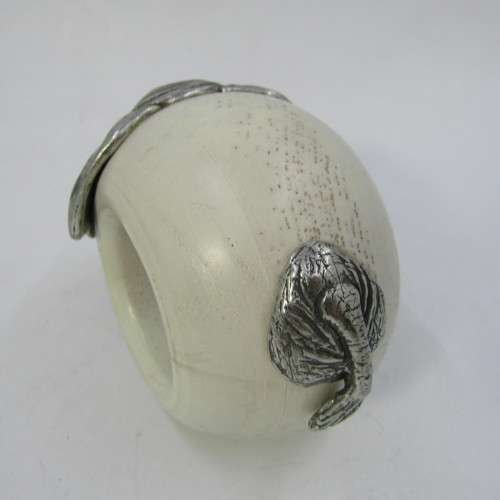 Hot Metal African Elephant napkin ring by Helen Richards