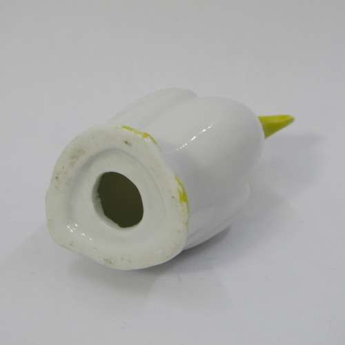 Pair of porcelain Pelican salt and pepper shakers