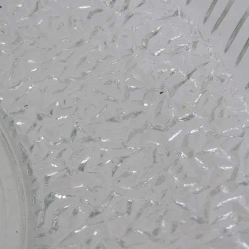 Vintage glass salad bowl