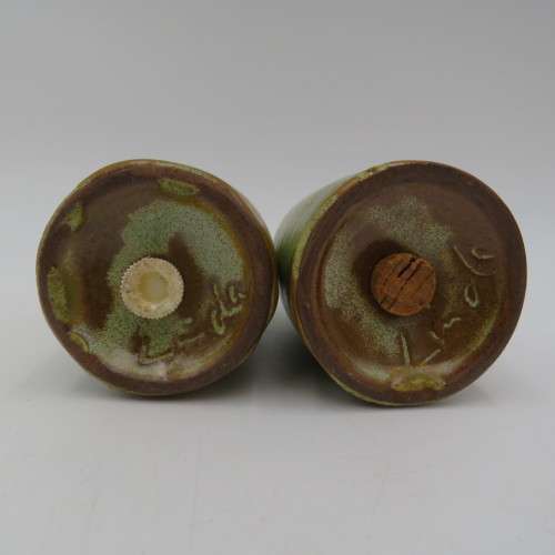 Pair of vintage salt and pepper shakers