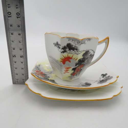 Vintage shelley porcelain trio
