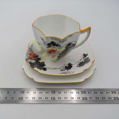 Vintage shelley porcelain trio