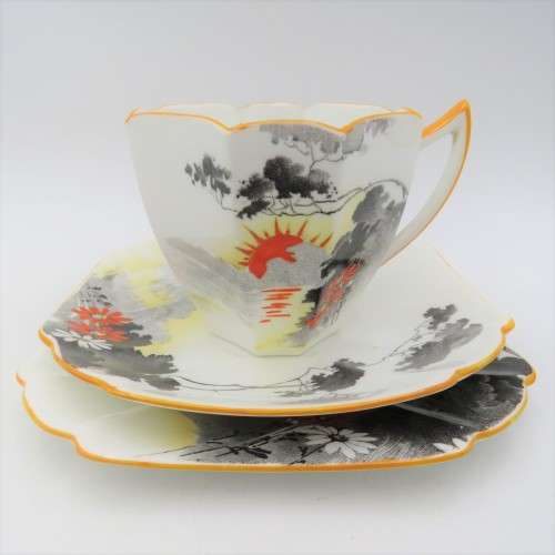 Vintage shelley porcelain trio