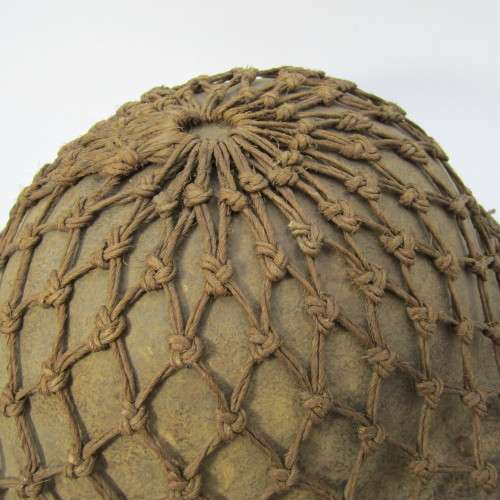 WW2 British Brodie helmet with mesh