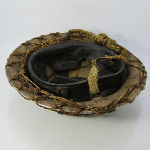 WW2 British Brodie helmet with mesh