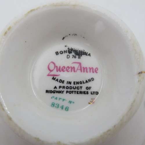 Vintage Queen Anne 8346 trio