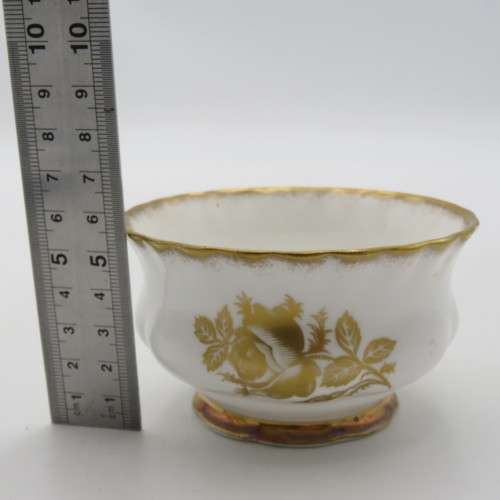 Vintage Royal Albert golden rose sugar bowl