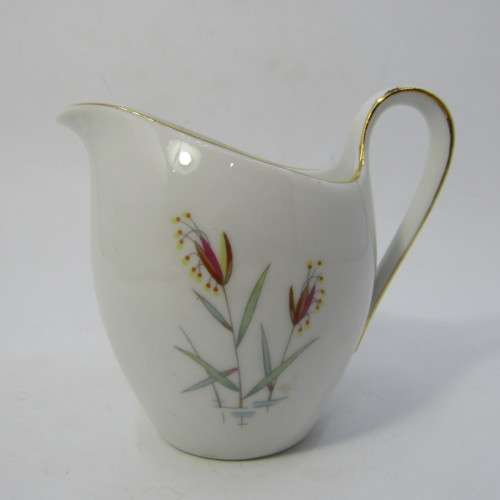 Vintage Bavaria `Seltmann Weiden` West German porcelain tea set for two