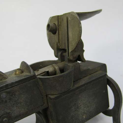Vintage Dunhill Tinder Pistol table lighter - stand leg broken
