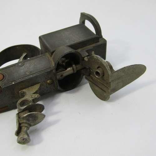 Vintage Dunhill Tinder Pistol table lighter - stand leg broken