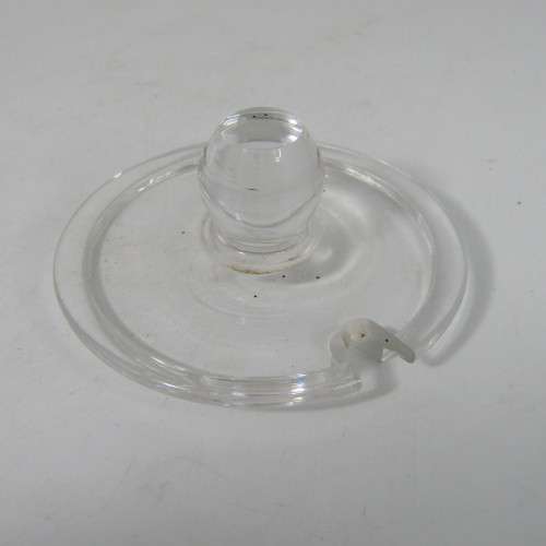 Vintage cut glass sugar bowl