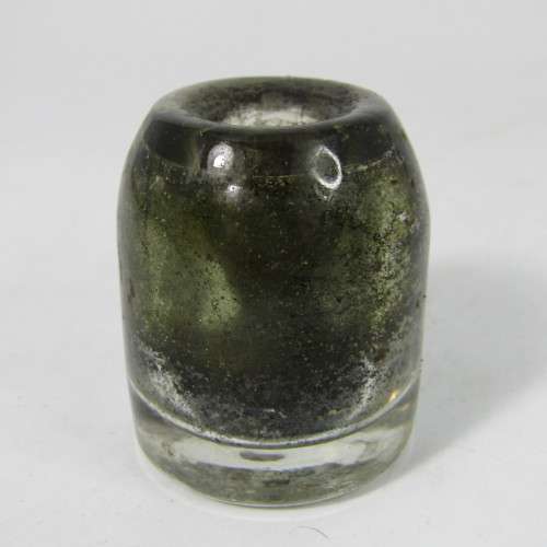 Vintage glass ink well