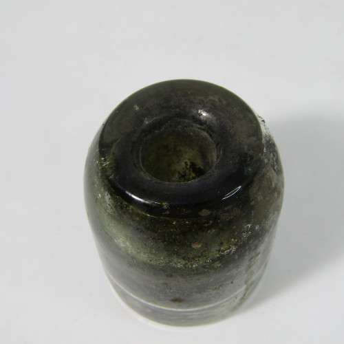 Vintage glass ink well