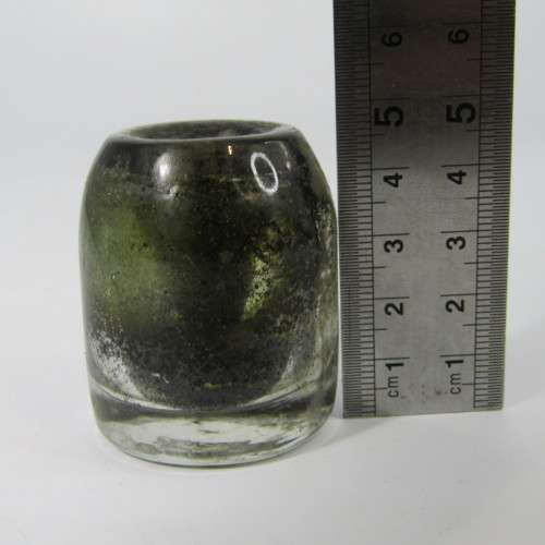 Vintage glass ink well