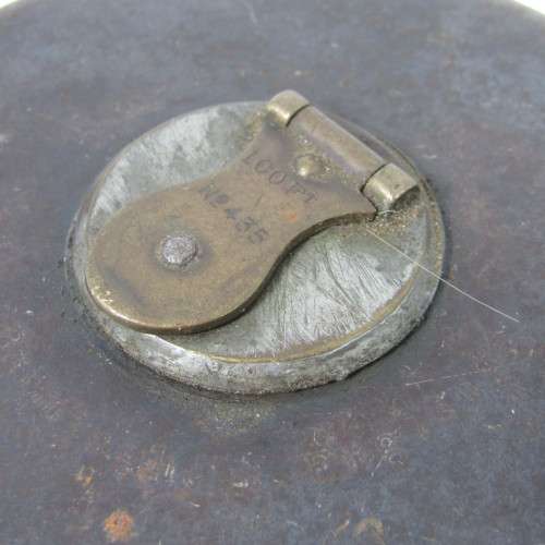 Vintage John Rabone and Sons 100ft No. 435 metal measuring tape