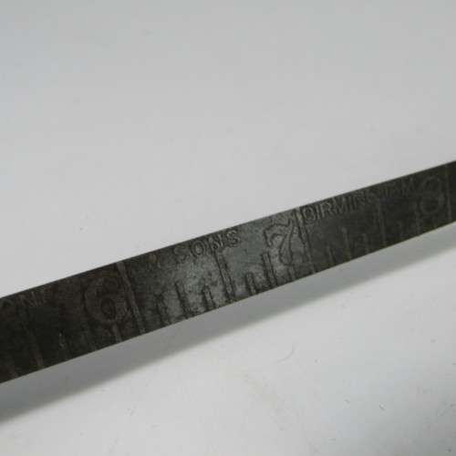 Vintage John Rabone and Sons 100ft No. 435 metal measuring tape
