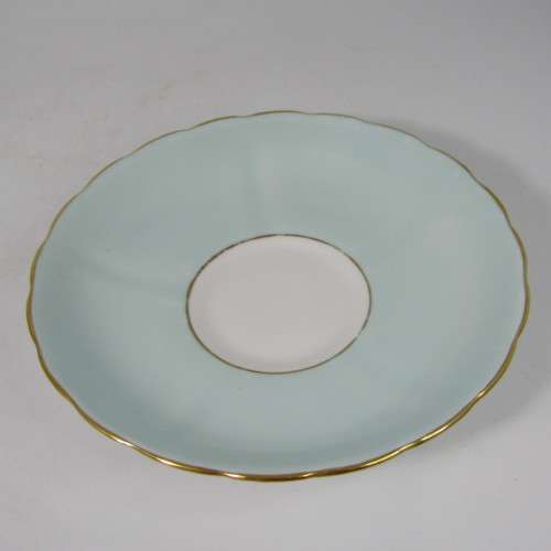 Vintage Light Blue Tuscan porcelain trio