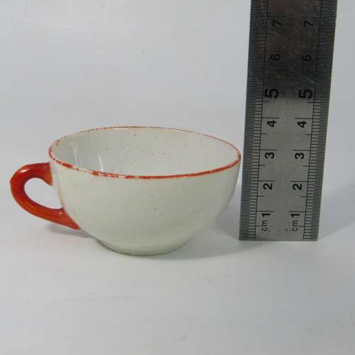 Vintage Childs Coffee set trio with Mickey Mouse picture