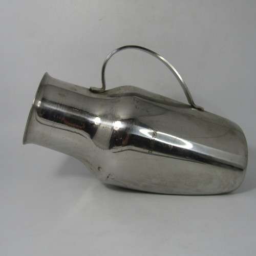 Vintage Anchor stainless steel urine vessel - Military Hospital use - numbered 18-970-1998