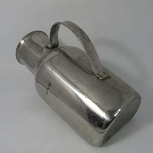 Vintage Anchor stainless steel urine vessel - Military Hospital use - numbered 18-970-1998