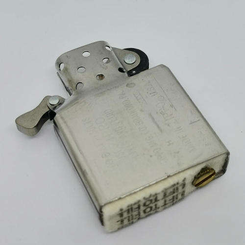 Original Red Zippo with SADF Sergeant Major crest
