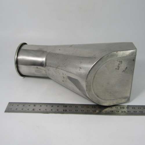 Vintage stainless steel urine vessel - Military Hospital use - 18-970-1998