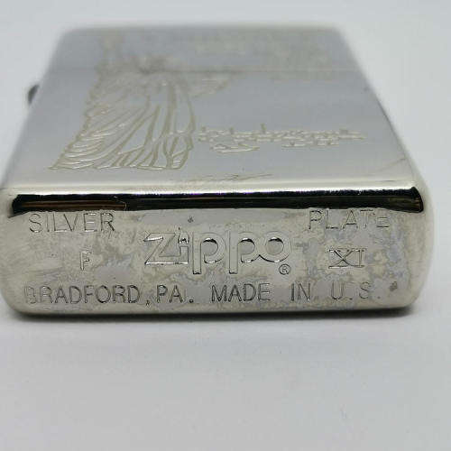 Original Zippo with Statue of Liberty