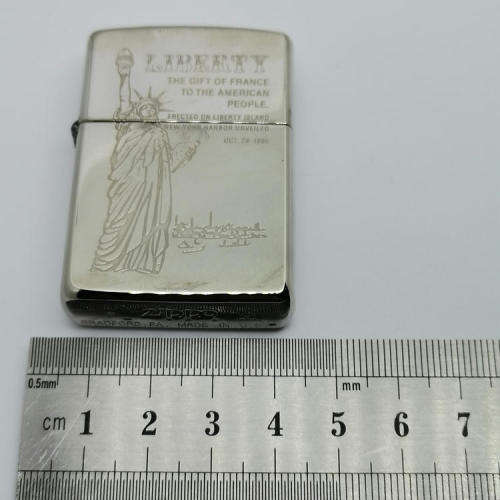 Original Zippo with Statue of Liberty