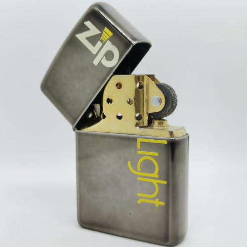 Original ZipLight gun metal zippo lighter