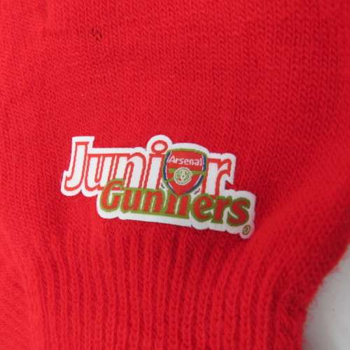 Arsenal soccer Junior Gunners gloves
